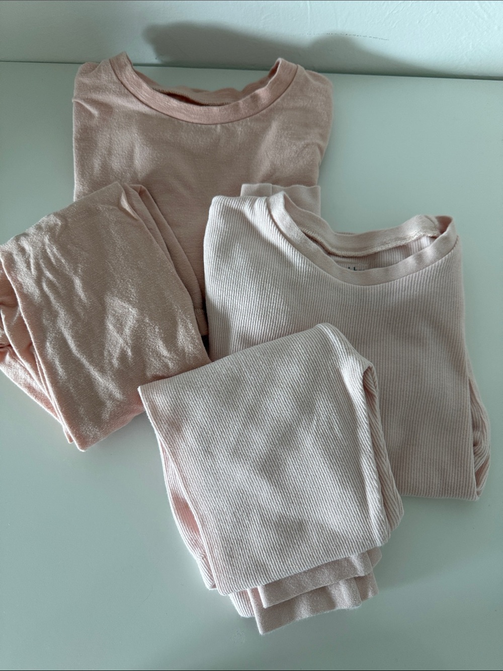 Burt's Bees - Pale Pink Pajamas bundle x2